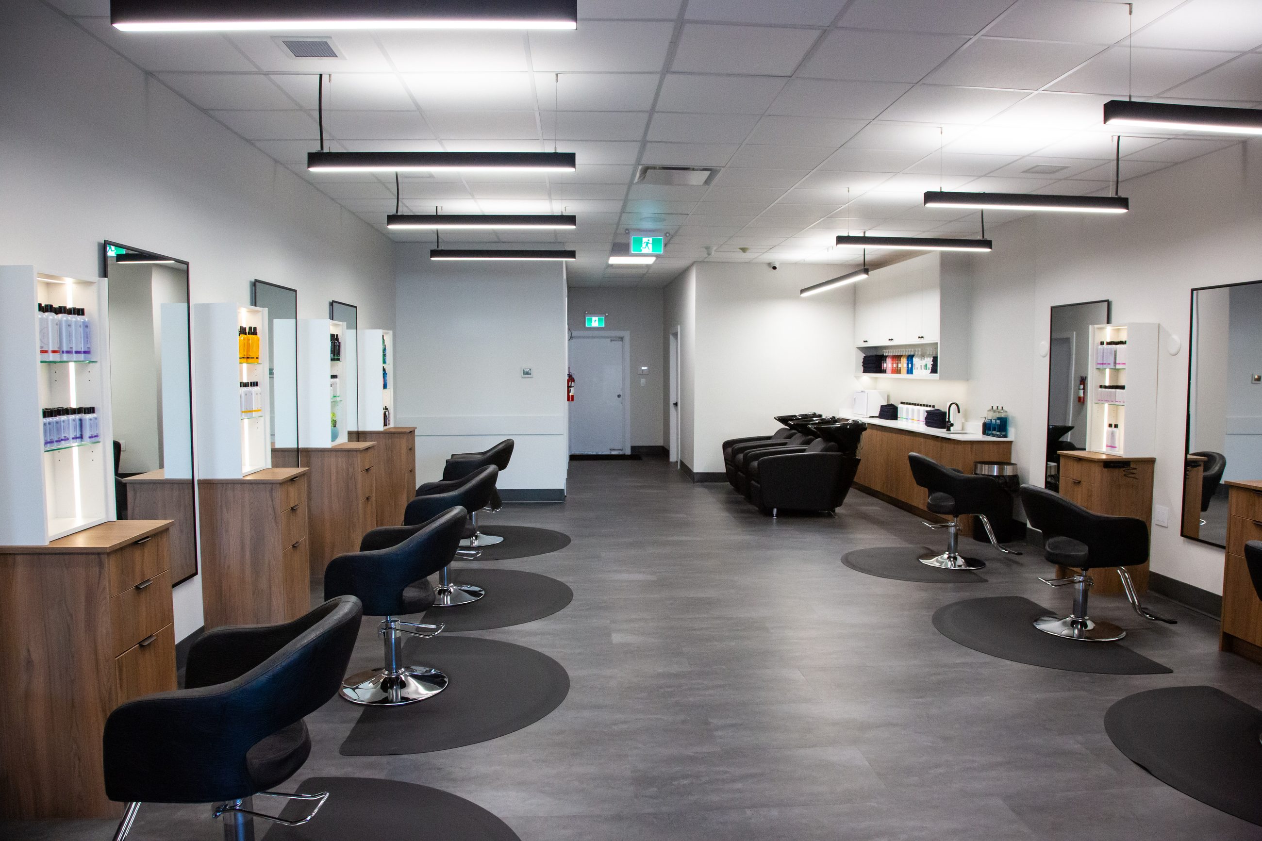 Interior of an FS Cut & Colour salon